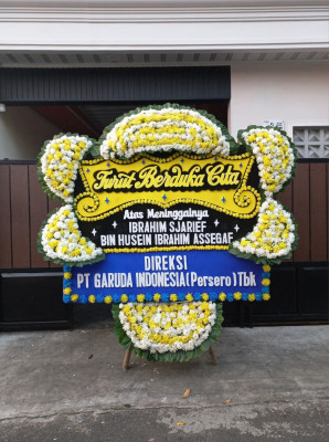Papan Bunga Duka di Margoluwih